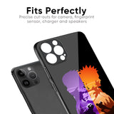 Minimalist Anime Glass Case for iPhone 13 mini