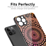 Floral Mandala Glass Case for iPhone 8 Plus