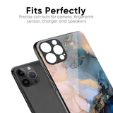 Marble Ink Abstract Glass Case for iPhone 8 Plus