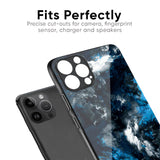 Cloudy Dust Glass Case for iPhone 8 Plus