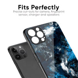 Cloudy Dust Glass Case for iPhone XS Max