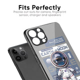 Space Flight Pass Glass Case for iPhone 8 Plus