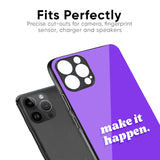 Make it Happen Glass Case for iPhone 8 Plus