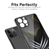 Black Warrior Glass Case for iPhone 15 Pro Max