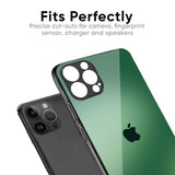 Green Grunge Texture Glass Case for iPhone XR