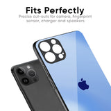 Vibrant Blue Texture Glass Case for iPhone 8 Plus