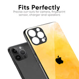 Rustic Orange Glass Case for iPhone 15