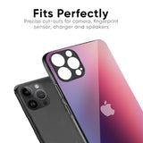 Multi Shaded Gradient Glass Case for iPhone XS