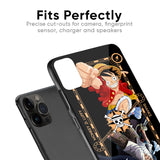 Shanks & Luffy Glass Case for iPhone 15