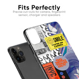 Smile for Camera Glass Case for iPhone 15