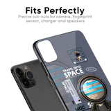 Space Travel Glass Case for iPhone 15