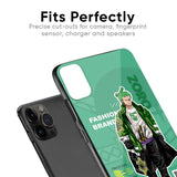 Zoro Bape Glass Case for iPhone 15 Pro