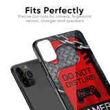 Do No Disturb Glass Case For iPhone X