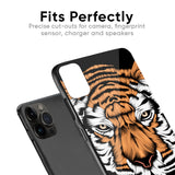 Angry Tiger Glass Case For iPhone 13 Pro Max