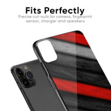 Soft Wooden Texture Glass Case for iPhone X