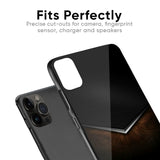 Dark Walnut Glass Case for iPhone X