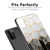 Tricolor Pattern Glass Case for iPhone X