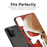 Red Skull Glass Case for iPhone X