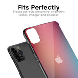 Dusty Multi Gradient Glass Case for iPhone 15