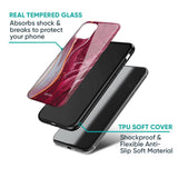 Crimson Ruby Glass Case for Realme 10