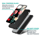 Floral Bunch Glass Case For Realme C35