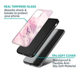 Diamond Pink Gradient Glass Case For Realme C2