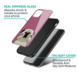 Funny Pug Face Glass Case For Vivo X70 Pro Plus