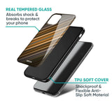Diagonal Slash Pattern Glass Case for Realme X7 Pro