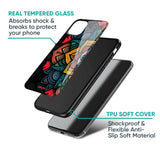 Retro Gorgeous Flower Glass Case for Samsung Galaxy M42
