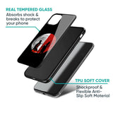 Anime Red Moon Glass Case for Samsung Galaxy S21