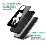 Monochrome Goku Glass Case for iPhone SE 2020