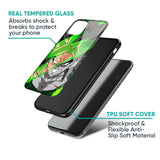 Anime Green Splash Glass Case for Samsung Galaxy S21