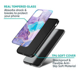 Alcohol ink Marble Glass Case for iPhone 12 Pro Max