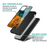 Architecture Map Glass Case for Redmi 10 Prime