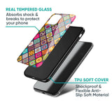 Multicolor Mandala Glass Case for Samsung A21s