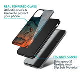 Geographical Map Glass Case for Realme C33