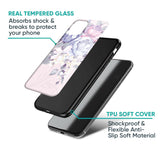 Elegant Floral Glass Case for Motorola G84 5G