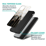 Tricolor Pattern Glass Case for Vivo T1 5G