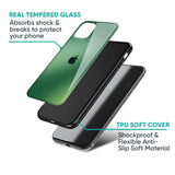 Green Grunge Texture Glass Case for iPhone 8