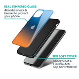 Sunset Of Ocean Glass Case for iPhone 13 mini