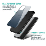 Smokey Grey Color Glass Case For Oppo Reno6