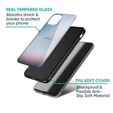 Light Sky Texture Glass Case for Oppo F19 Pro
