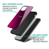 Pink Burst Glass Case for Samsung A21s