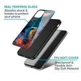 Colored Storm Glass Case for Samsung Galaxy M52 5G