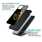 Luxury Fashion Initial Glass Case for iPhone 14 Pro
