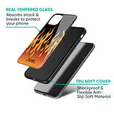 Fire Flame Glass Case for iPhone XS Max
