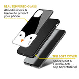 Cute Penguin Glass Case for Samsung Galaxy M54 5G