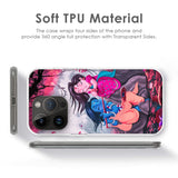 Radha Krishna Art Soft Cover for iPhone 13 mini