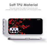 Floral Deco Soft Cover For Samsung Galaxy F41