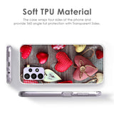 Valentine Hearts Soft Cover for Vivo V11